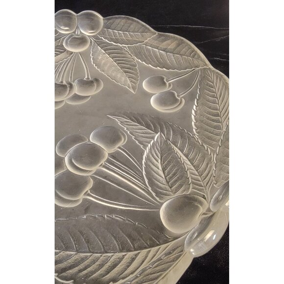Vintage Mikasa Frosted Crystal Serving Platter - Picture 7 of 10